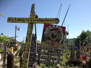 For Mothers Day, we visited the eccentric African Village in America In Birmingham, AL.