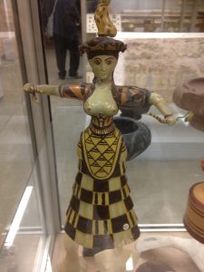 A great statuette of Athena from the teaching archives of the Anthropology Department in the Aristotle University of Thessaloniki, Greece.